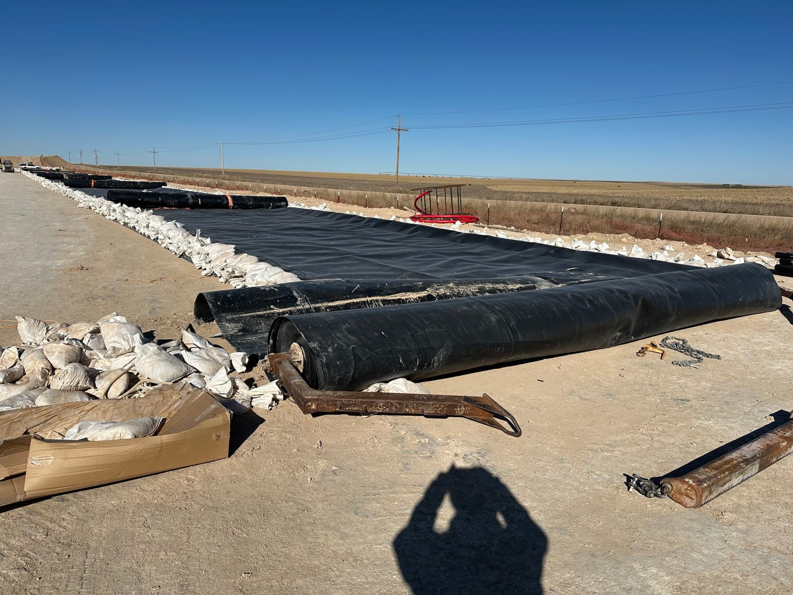 Cover fabrication in EFI climate-controlled facility